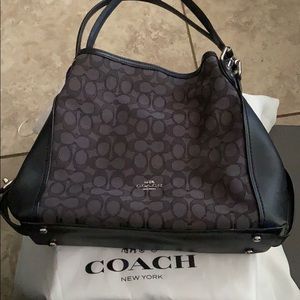Coach Edie Signature bag